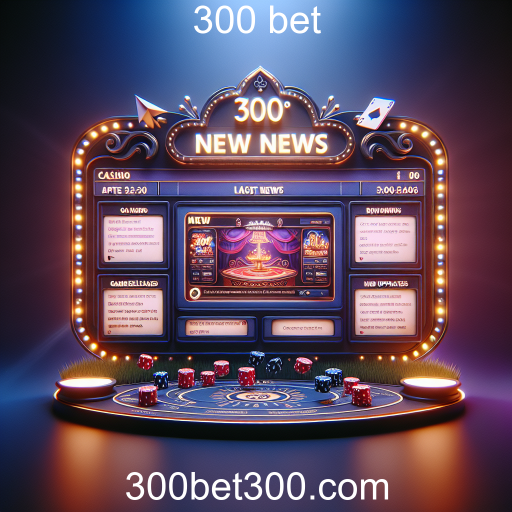 300 Bet Lança Nova Seção de Notícias sobre Jogos
